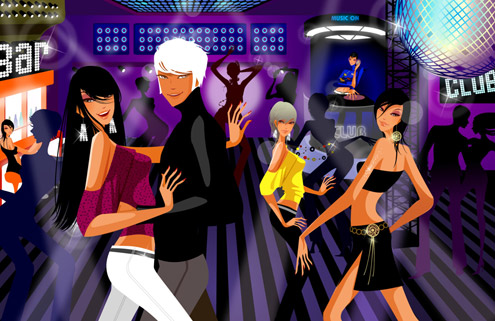 drague en discothèque boite